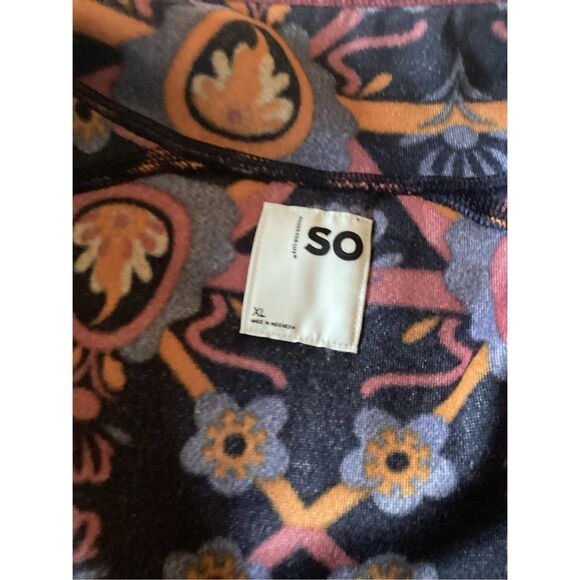 NEW SO Sherpa Cozy Vest Sz XL Aztec Southwestern Full zip - Picture 7 of 8